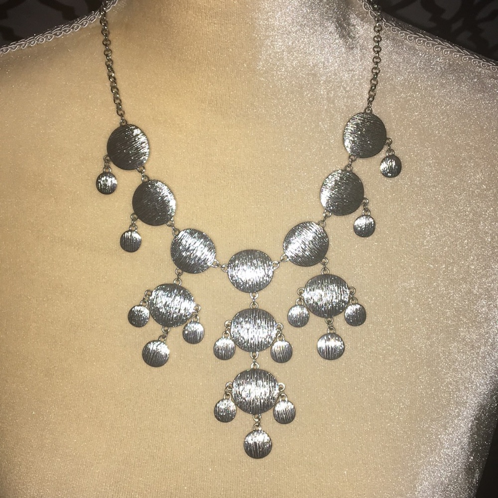 Loft Silver Tone Necklace
